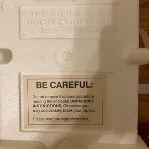 World War II Rocket Launcher Jeep Replica